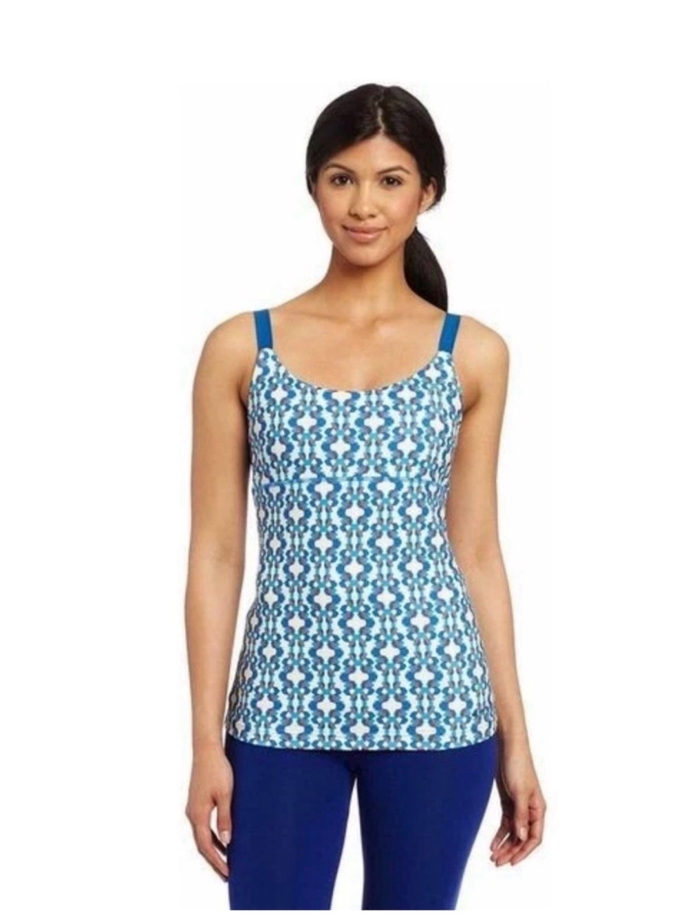 Bundle 2 MERRELL Athletic Tank Tops Built in Bra Wide Strap Women’s Small